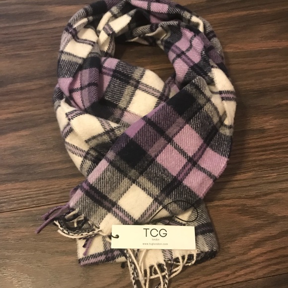 TCG LONDON Accessories - TCG London 100% Lambswool Scarf